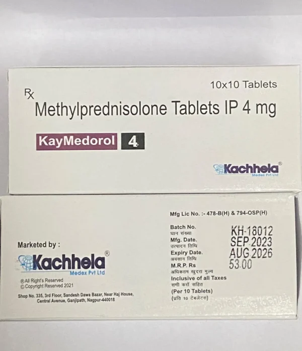 kaymedorol 4 mg tablets