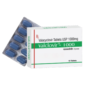 Valclovir Tablets USP 1000mg